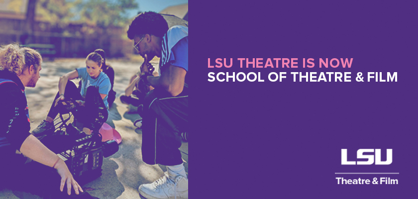 School of Theatre & Film School Name Change